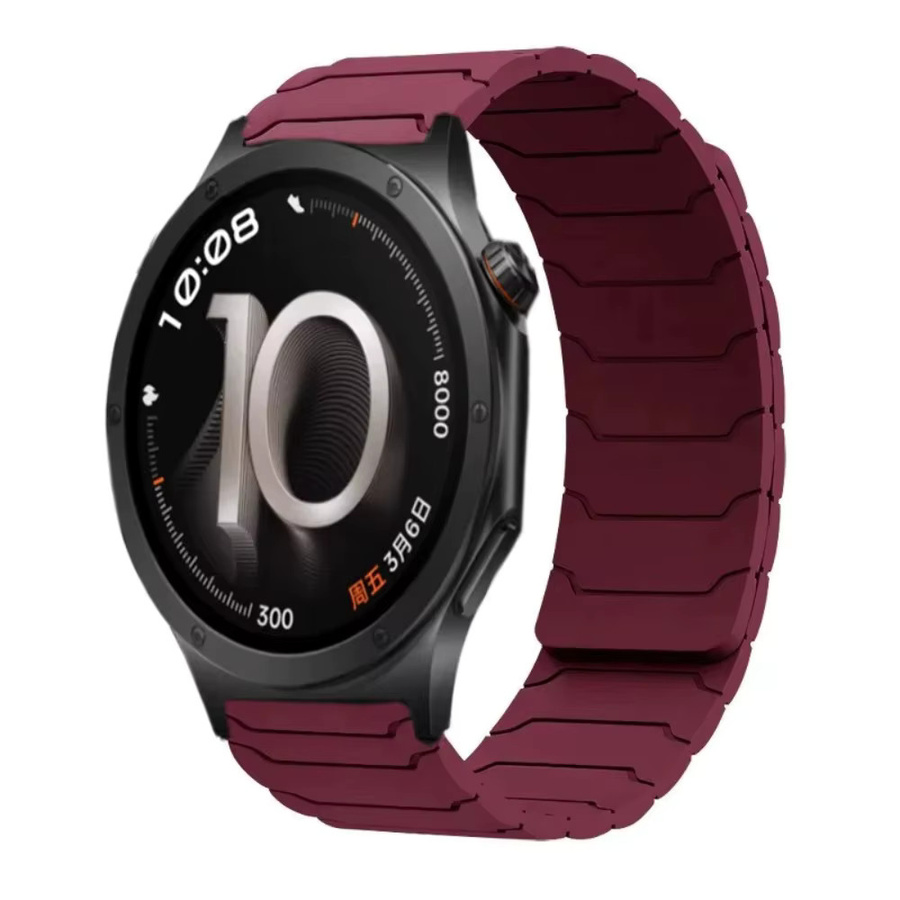 OnePlus Uhrenarmband Silikon, 20 mm, 22 mm, Schwarz, Unisex - Bild 5