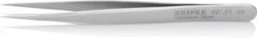 Knipex Universalpinzette Glatt aus Edelstahl in Silber, Länge: 110 mm - Bild 1