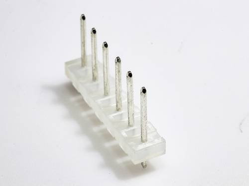 Molex Einbau-Stiftleiste Standard transparent 1 Reihe - Bild 1
