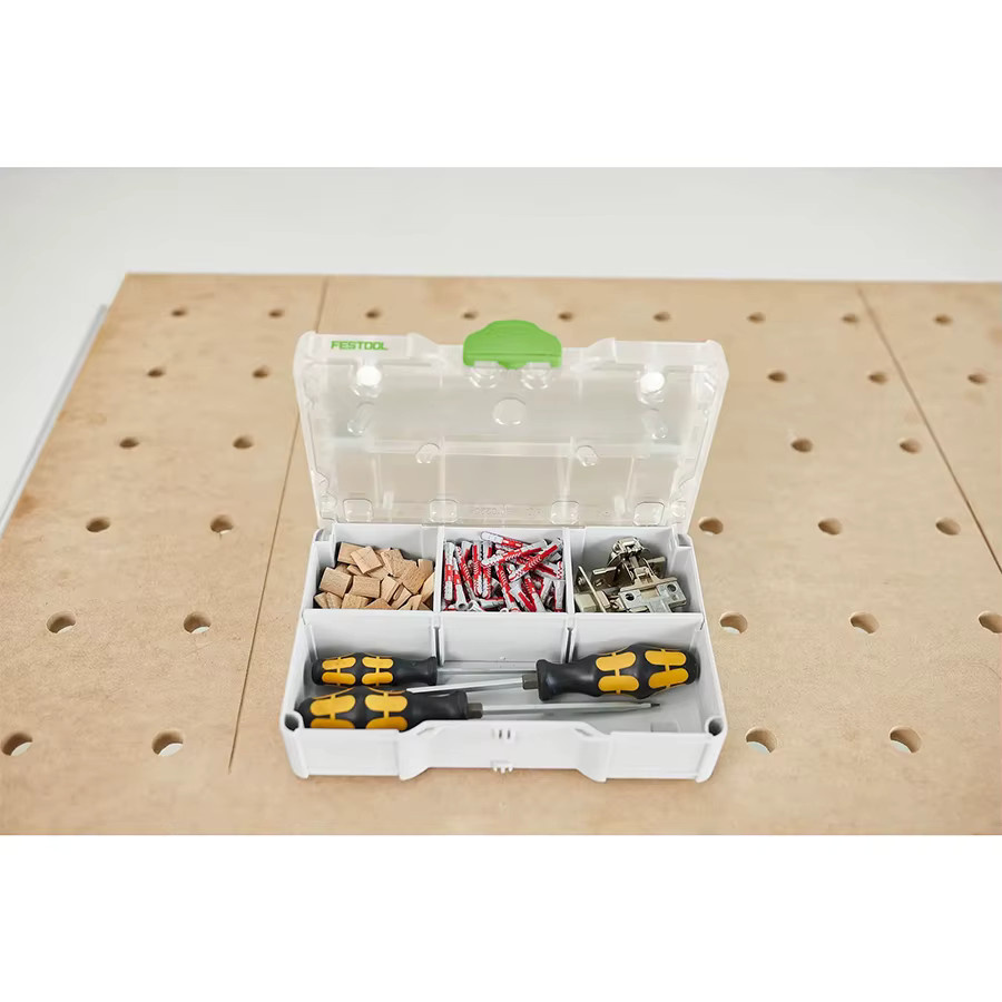 Festool SYS3 S 76 Werkzeugaufbewahrungsbox für Elektrowerkzeug-Zubehör B/T/H: 26,5 x 17,1 x 7,1 cm - Bild 2
