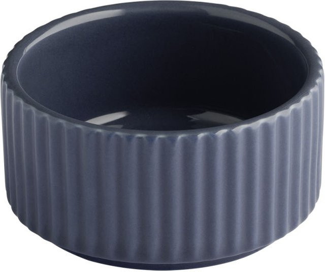 APS Schale THE GRID aus Porzellan, blau, 6er Pack, Durchmesser: 7,5 cm, Höhe: 4 cm, 70 ml - Bild 1