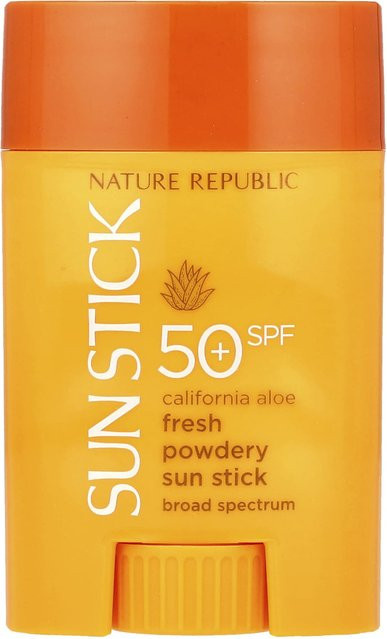 Nature Republic California Aloe Fresh Puder Sonnenstift, LSF 50+, 21 g - Bild 1