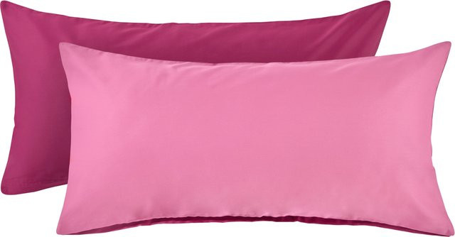 Joop Kissenbezug aus Mako-Satin in Beere, B/H: 40 x 80 cm - Bild 1