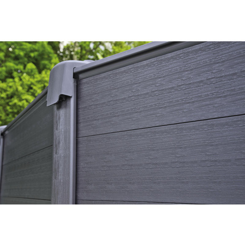 Intex Frame Pool Rund Grau mit Sandfilteranlage, Abdeckung, Bodenplane und Leiter, Durchmesser: 478 cm, Höhe: 124 cm - Bild 6