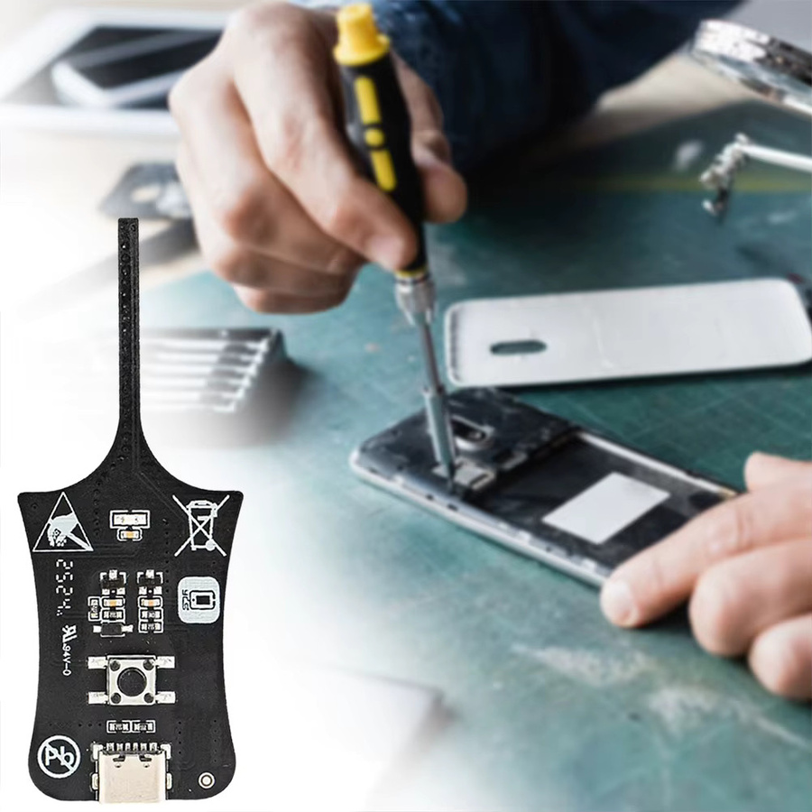 Etmakit SMD-Reparatur-Diagnosetool in Schwarz für die präzise Fehlererkennung an Smartphone-Logikplatinen und elektronischen Komponenten - Bild 3