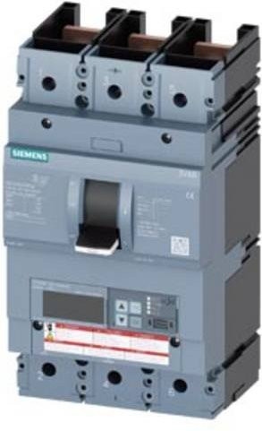 Siemens 3VA6325-5JT31-0AA0 Leistungsschalter in Grau mit einem Einstellbereich von 100 - 250A und einer maximalen Schaltspannung von 600 V/AC - Bild 1
