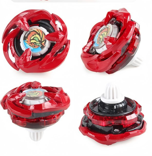 Takara Tomy Beyx Gyro X, rotierendes Metallgyroskop, rot - Bild 1