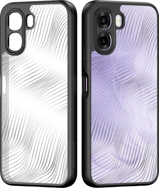 DUX DUCIS Schutzhülle für OPPO A6x, Reno15 5G und Reno15 F in Transparent mit Anti-Fingerprint-Funktion aus TPU und Acryl - Bild 1