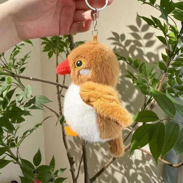 Linyi toy Schlüsselanhänger Vogel Plüsch, Kinder - Bild 1