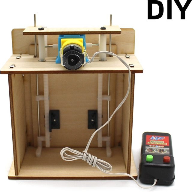 soulbao DIY Holz Hebe Tür Haus Garage Modell, Puzzle Spielzeug - Bild 1