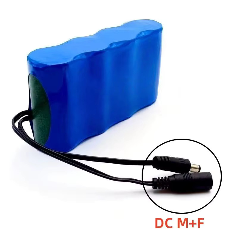 Aleaivy 12 V 10 Ah 32700 LiFePO4 wiederaufladbarer Akku mit integriertem 20 A Port, symmetrischem BMS und 14,6 V Ladegerät in Blau - Bild 2