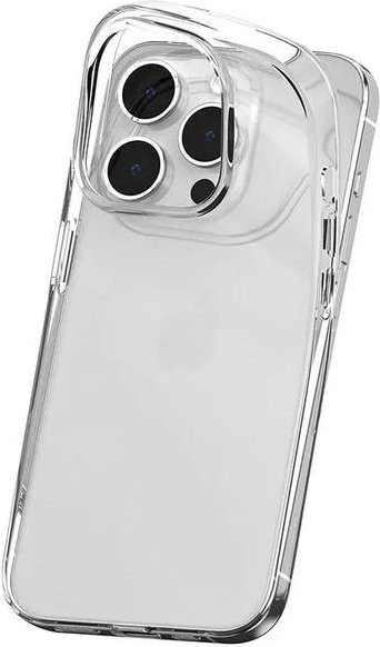Jingjia Transparente Silikonhülle für iPhone 15 14 13 12 11 Pro Max in Weiß und Klar, Ultra Dünn - Bild 1