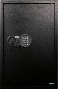 STIER Schlüsseltresor mit Elektronikschloss für 133 Schlüssel, Schwarz, B/T/H: 66,5 x 43,0 x 13,0 cm - Bild 1
