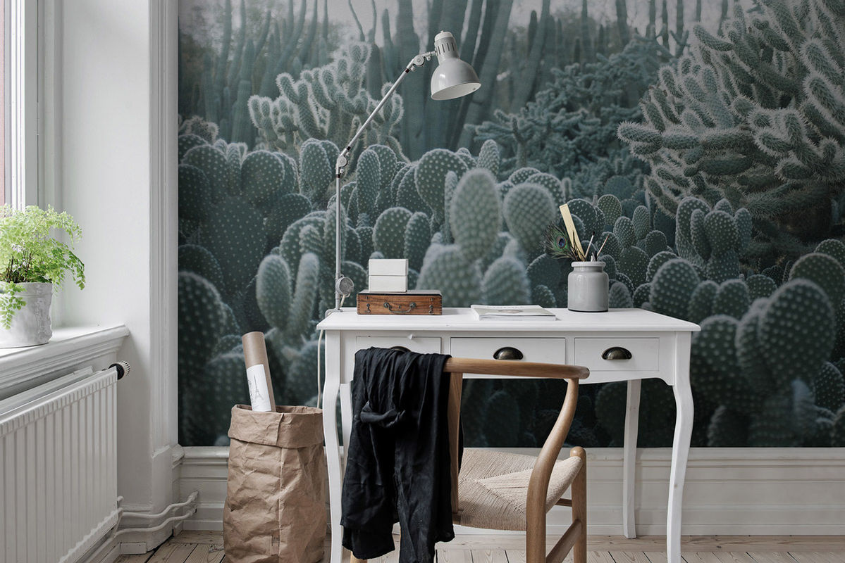 Rebel Walls Mural Cacti Wandtattoo in Grün mit floralem Design im modernen Stil - Bild 3