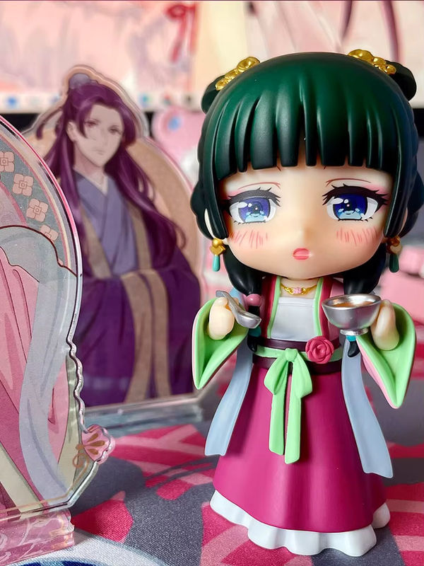 KONBORE Anime Figur Maomao Garden Party aus Die Apothekerin, mehrfarbige Sammelfigur aus Kunststoff - Bild 4