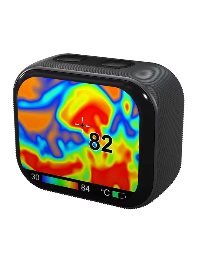 SkyRC Mini ITV500 Wärmebildkamera in Schwarz: Infrarot-Temperaturmessgerät mit Touchscreen zur Diagnose von RC-Motoren, ESC und Batterien - Bild 4