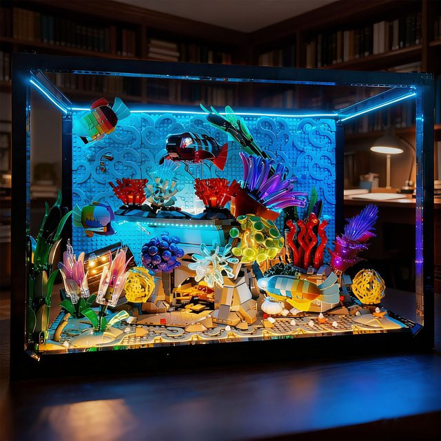 LYBMTWF LED-Beleuchtungsset, tropisches Aquarium, DIY-Beleuchtungsset - Bild 1