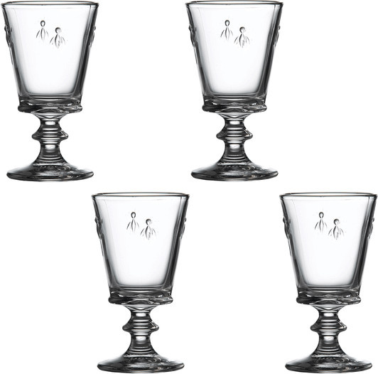 4er-Set Weingläser La Rochère Biene in Transparent - Bild 1