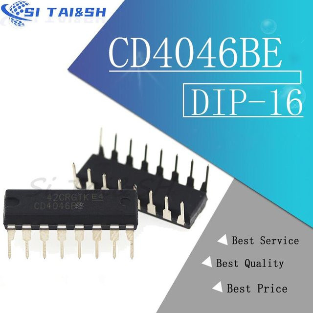 10 Stück Si Tai&SH CD4049UBE CD4049 DIP IC Chips in Schwarz - Bild 1