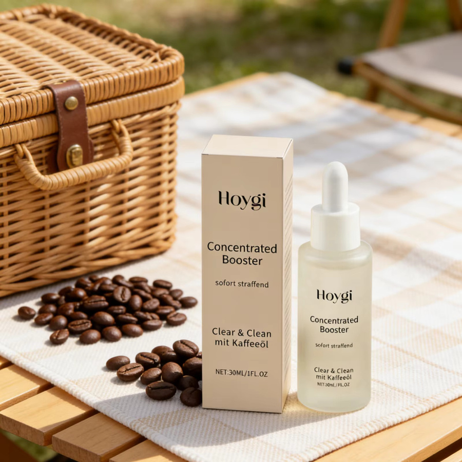 Hoygi Gesichtsserum mit Kaffeeöl, Unisex - Bild 5