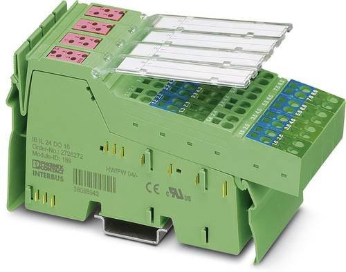 Phoenix Contact SPS-Erweiterungsmodul IB IL 24 DO 16-PAC 2861292 in Grün, 24 V/DC - Bild 1