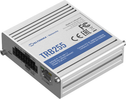 Teltonika TRB255 LTE 4G Gateway mit Ethernet LAN, GPS und RS-232/RS-485 in Silber - Bild 1