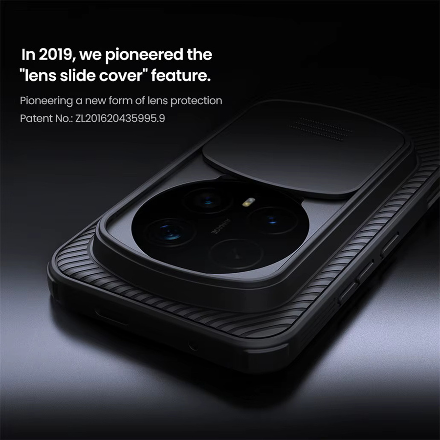 NILLKIN CamShield Pro Schutzhülle für Honor Magic 8 Pro in Schwarz und Transparent mit Kamera-Abdeckung und Sichtschutz - Bild 2
