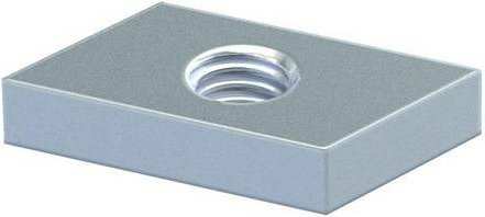 OBO Bettermann Gleitmutter ACMSN M8 ZL 1147060 aus Stahl in Silber, 100 Stück - Bild 1