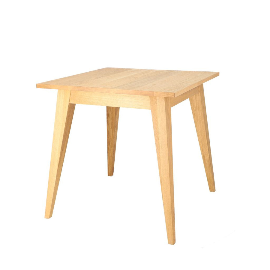 Jan Kurtz Xaver quadratischer Tisch aus Eichenholz B/T/H: 75 x 75 x 75 cm - Bild 1