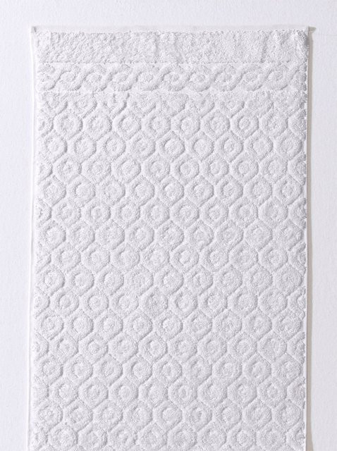 Ross Handtuch Set aus 100% Baumwolle in Silber, bestehend aus 2 Duschtüchern, 2 Badetüchern und 4 Waschlappen - Bild 1