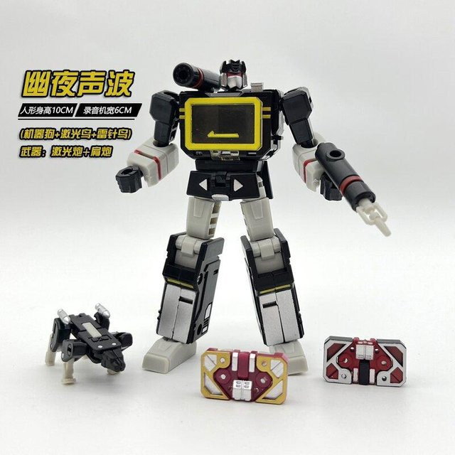 PocketToys Transformers Verwandlungsroboter Soundwave, Actionfigur, Schwarz, ab 3 Jahren - Bild 1