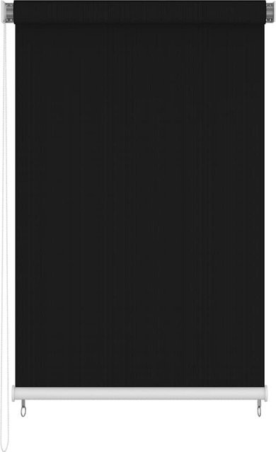 Yiwydaa Außenrollo aus HDPE in Schwarz, B: 180 cm, H: 230 cm - Bild 1