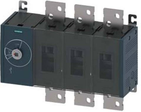Siemens Lasttrennschalter 3polig 1600A 8 Schließer 8 Öffner 690 V/AC grau 690 V/AC 3KD54300RE100 - Bild 1