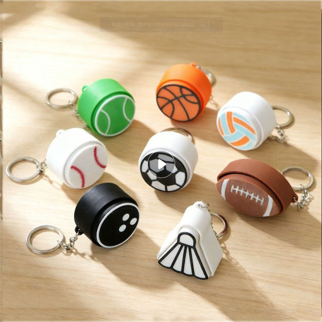 TLXT Schlüsselanhänger, Ball-Tastatur, Bunt, Unisex - Bild 1