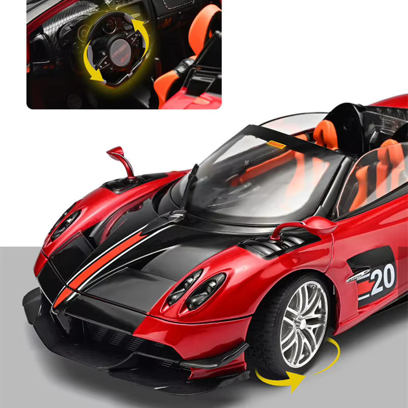 Pagani Huayra BC Roadster, Sportwagen-Modell, 1:18, Metall - Bild 3