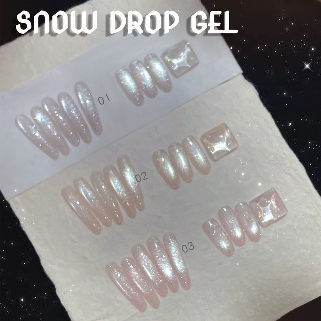 SHAKA Gel-Nagellack, Schimmernd, Transparent - Bild 1