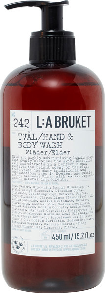 L:A Bruket 242 Hand & Body Wash, Elder Cosmos - Bild 1