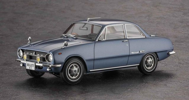 Hasegawa Isuzu Bellett 1600GT, Modellauto, 1:24, Blau - Bild 1