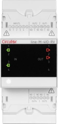 Circutor Line-M-4IO-RV Erweiterungsmodul in Weiß - Bild 1