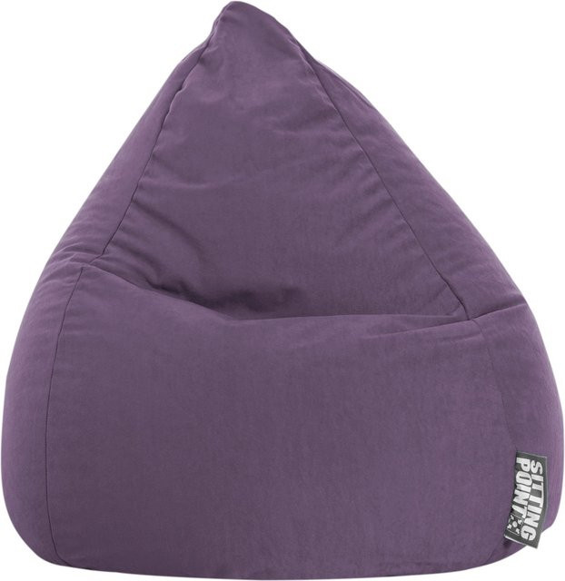 Sitting Point Sitzsack Easy L BeanBag in Lila mit abnehmbarem Bezug - Bild 1