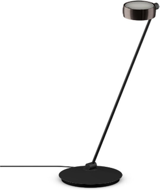 Occhio Sento Tavolo LED Tischleuchte in Schwarz und Chrom mit dimmbarer warmweißer Lichtfarbe - Bild 2