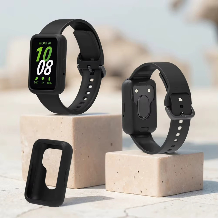 jansin Silikonhülle für Samsung Galaxy Fit 3, SM-R390, yellow - Bild 1