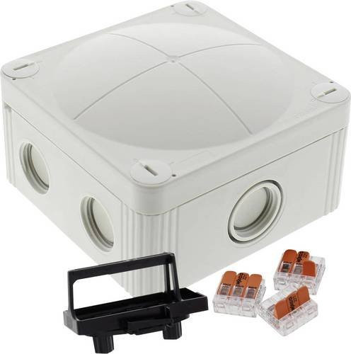 Wiska Abzweigkasten 10109674 Grau IP66/IP67 B/T/H: 9,5 x 9,5 x 6,0 cm - Bild 1