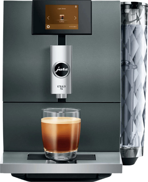 JURA ENA 5 Night Kaffeevollautomat in Inox/Silber mit Touch-Display, Cold Brew Funktion und App-Steuerung - Bild 1