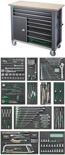 Stahlwille Werkbank in Anthrazit B/H/T: 115,0 x 104,5 x 50,0 cm - Bild 1
