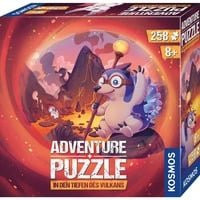 KOSMOS Adventure Puzzle In den Tiefen des Vulkans für Kinder ab 8 Jahren - Bild 1
