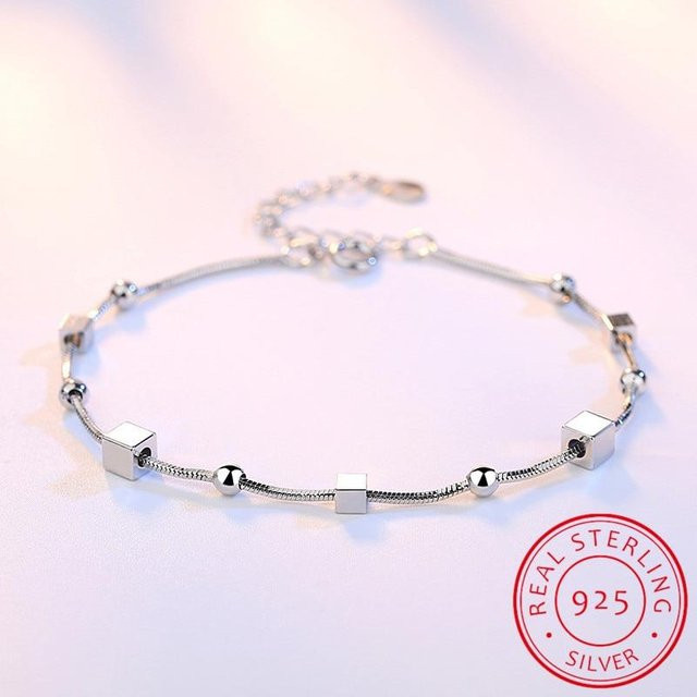 YIRAN Jewelry Armband, 925 Sterling Silber, Perlen, Charms, Damen - Bild 1
