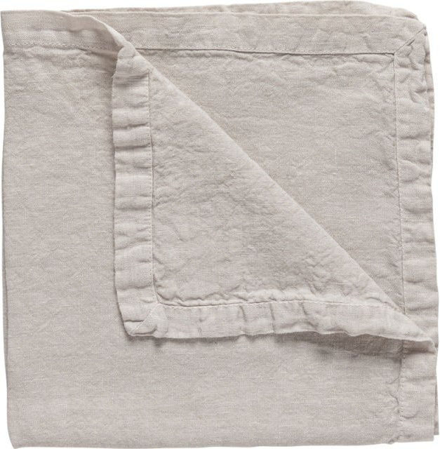 Costa Nova Tischläufer Maria aus Leinen in Beige, 4er Pack, B: 45 cm, L: 170 cm - Bild 1