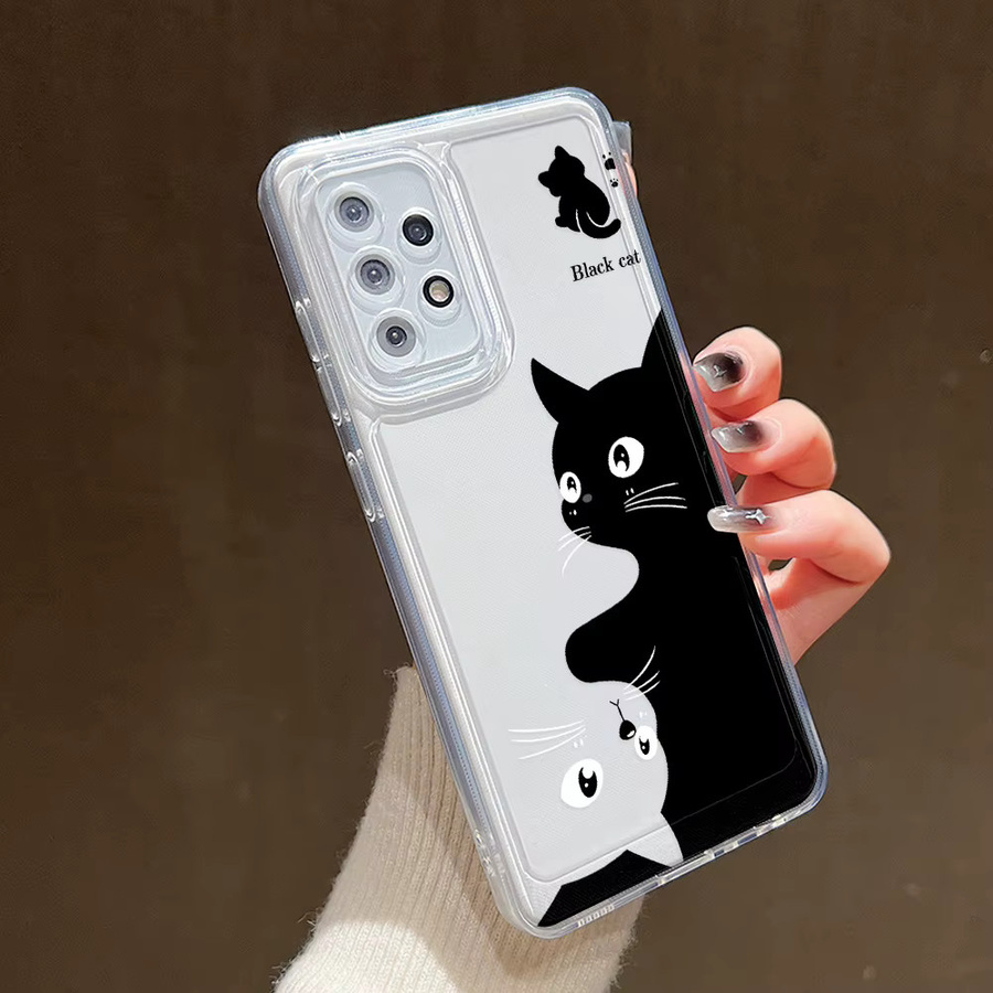 Transparente TPU Handyhülle für Samsung Galaxy A54 5G, A55, A53, A52, A35, A34, A33, S24 Ultra, S23 Plus, S22, S21, S20 FE, A32, A14, A13, A05 - Bild 2