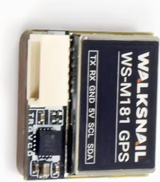 Walksnail WS-M181 GPS M10 GNSS Keramik Antenne mit integriertem QMC5883 Kompass in Schwarz für RC Flugzeuge und FPV Freestyle Long Range DIY - Bild 1